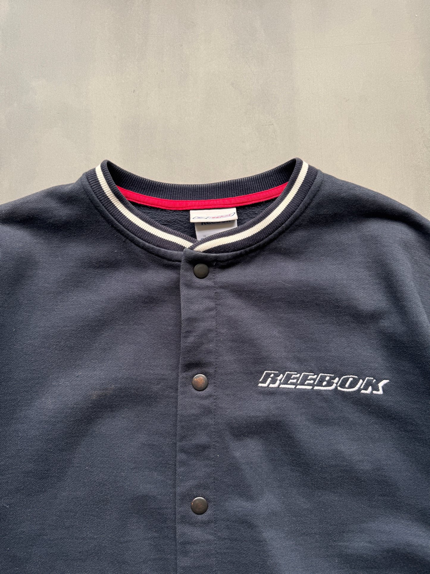 VINTAGE REEBOK BASEBALL JACKET - M