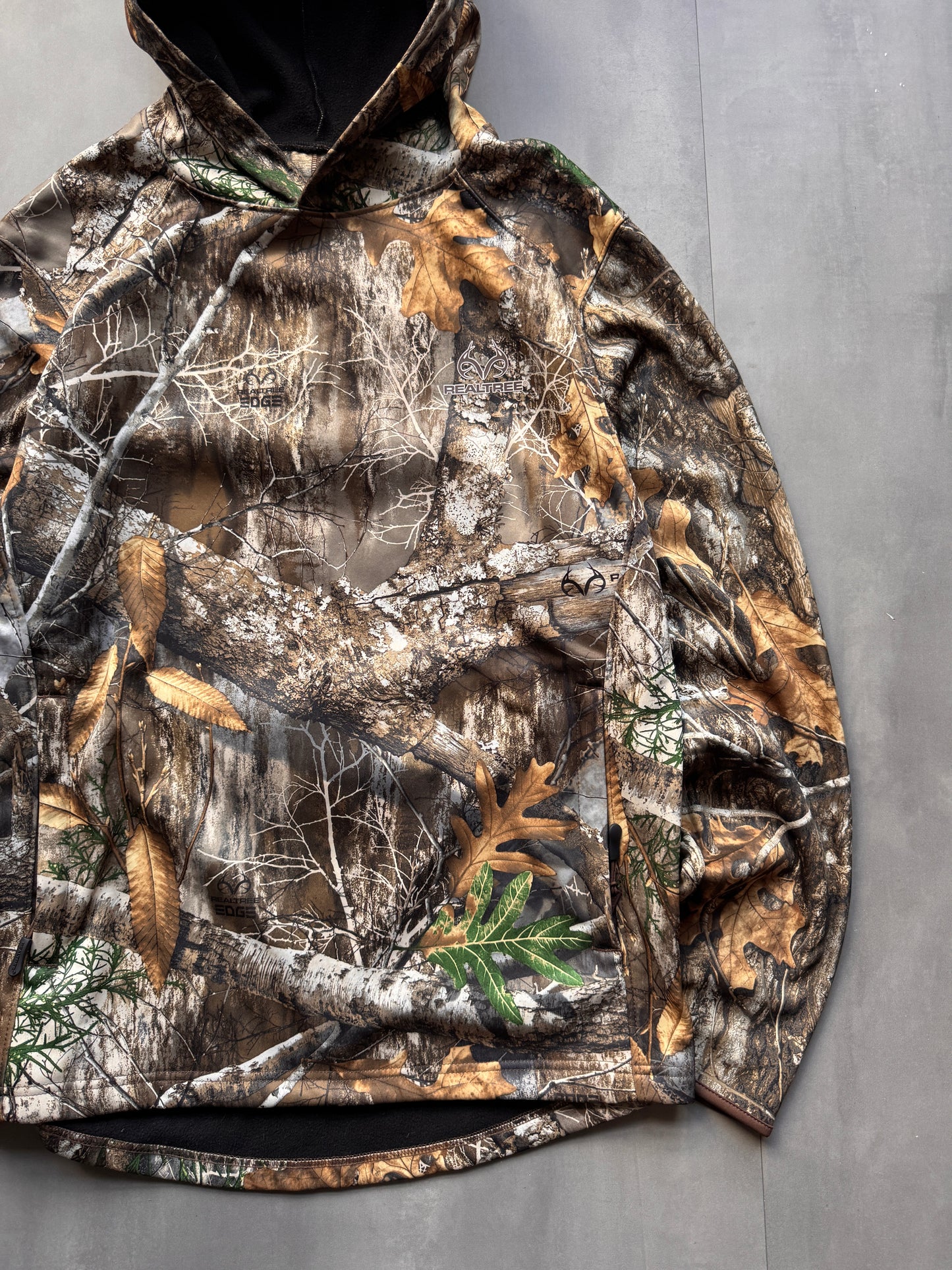 VINTAGE REALTREE CAMO HOODIE - L