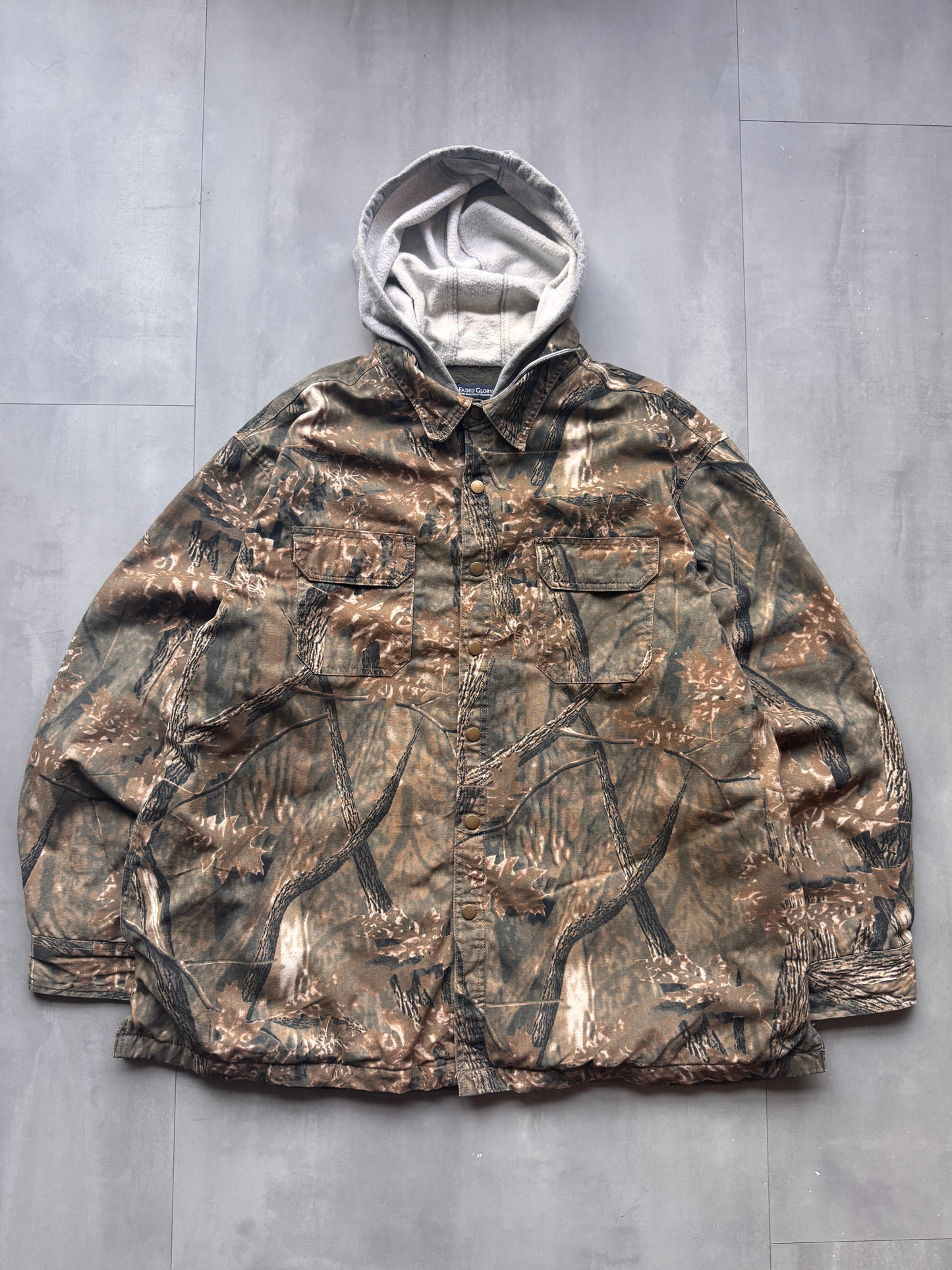 VINTAGE REALTREE ZIP UP JACKET - XL