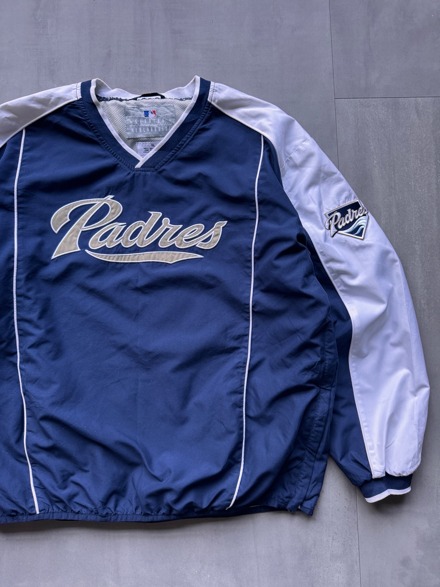 VINTAGE MLB SAN DIEGO PADRES WINDBREAKER - XL