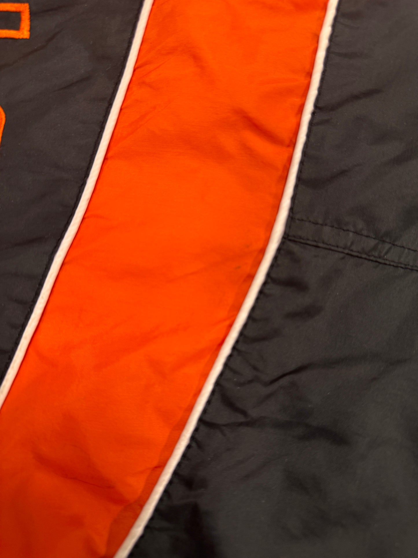 VINTAGE NFL STARTER CINCINNATTI BENGALS TRACK JACKET - XL