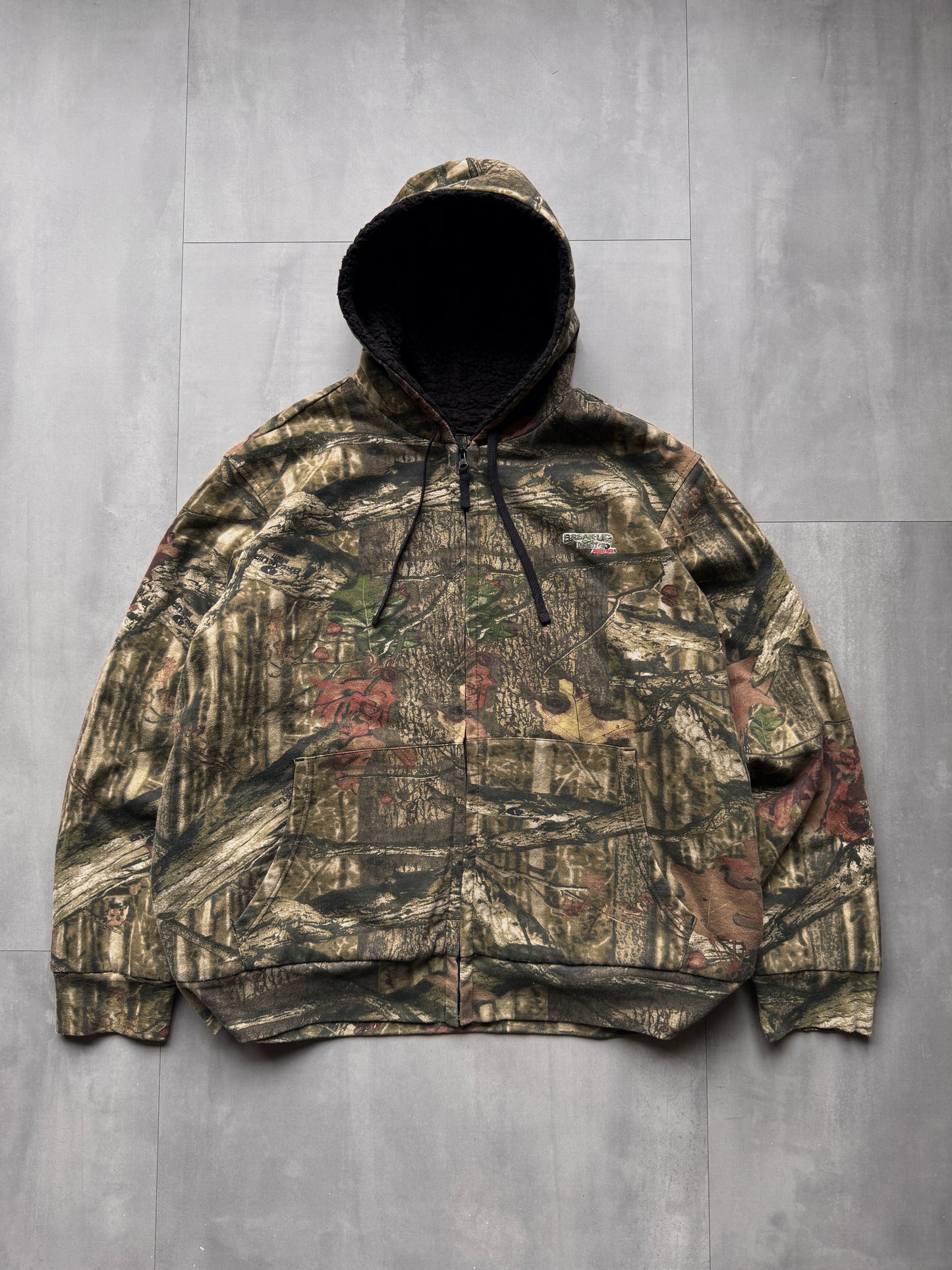 MOSSY OAK SHERPA LINED REALTREE JACKET - XXLARGE