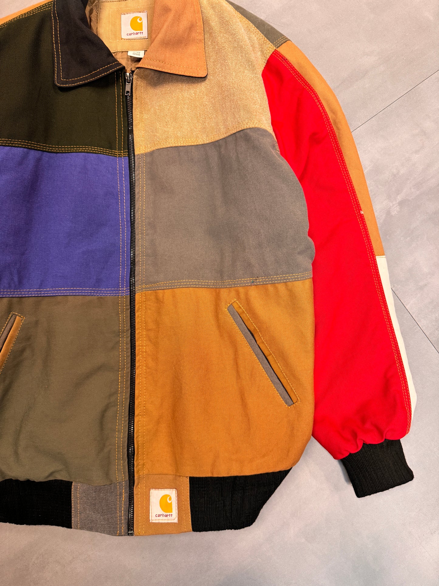 REWORKED CARHARTT DETROIT JACKET - MEDIUM