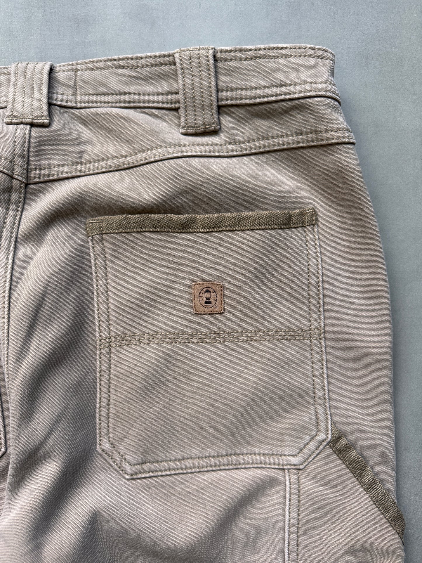 VINTAGE COLEMAN BROWN CARPENTER PANTS - 30