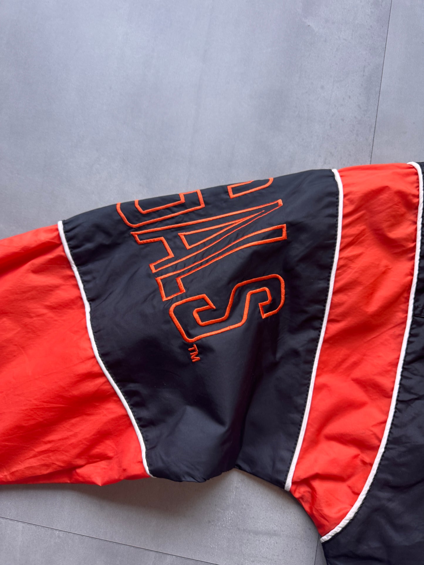 VINTAGE NFL STARTER CINCINNATTI BENGALS TRACK JACKET - XL