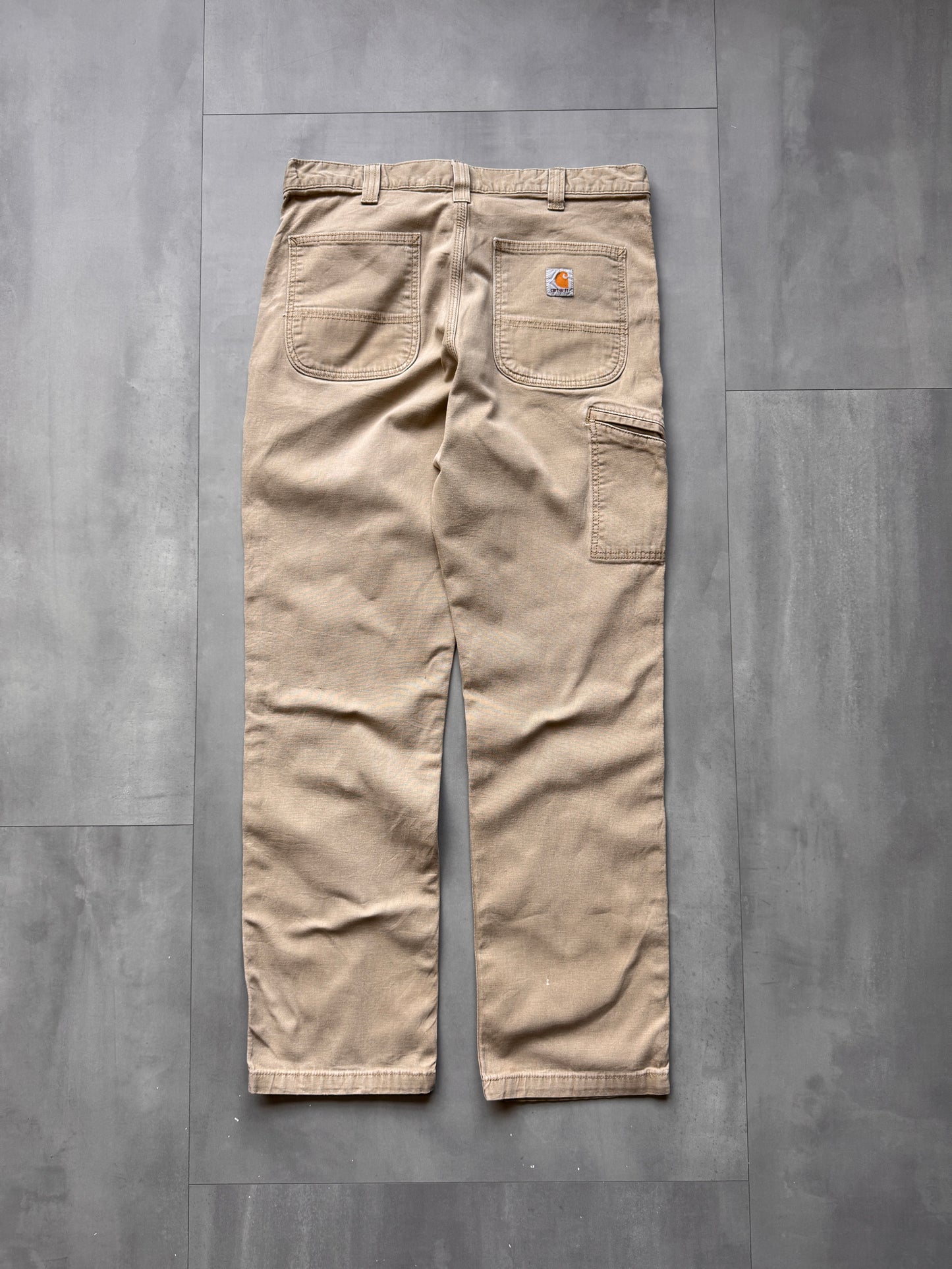 VINTAGE CARHARTT TAN PANTS - 32