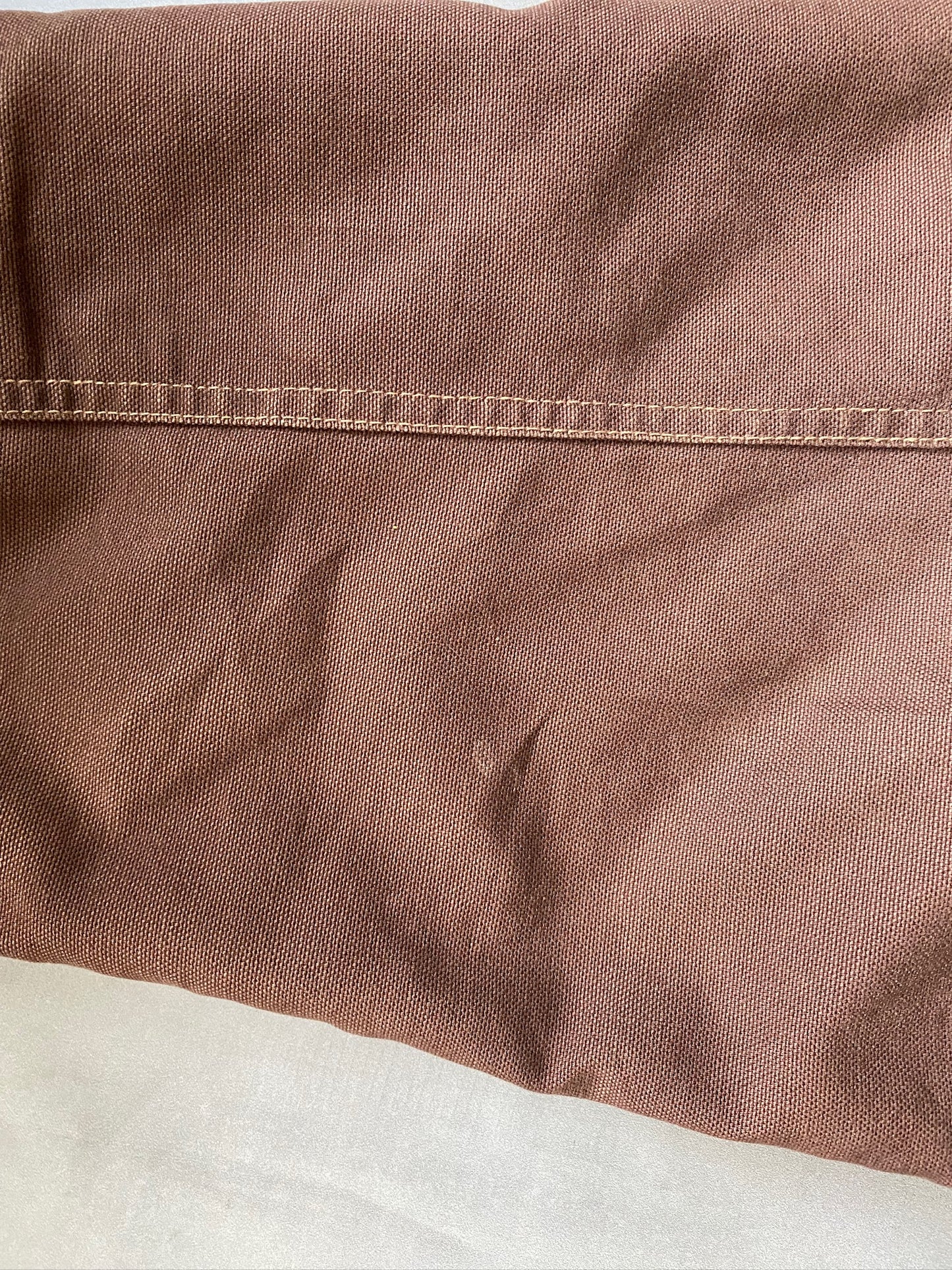 VINTAGE WORKWEAR BROWN LINED DETROIT JACKET - XL