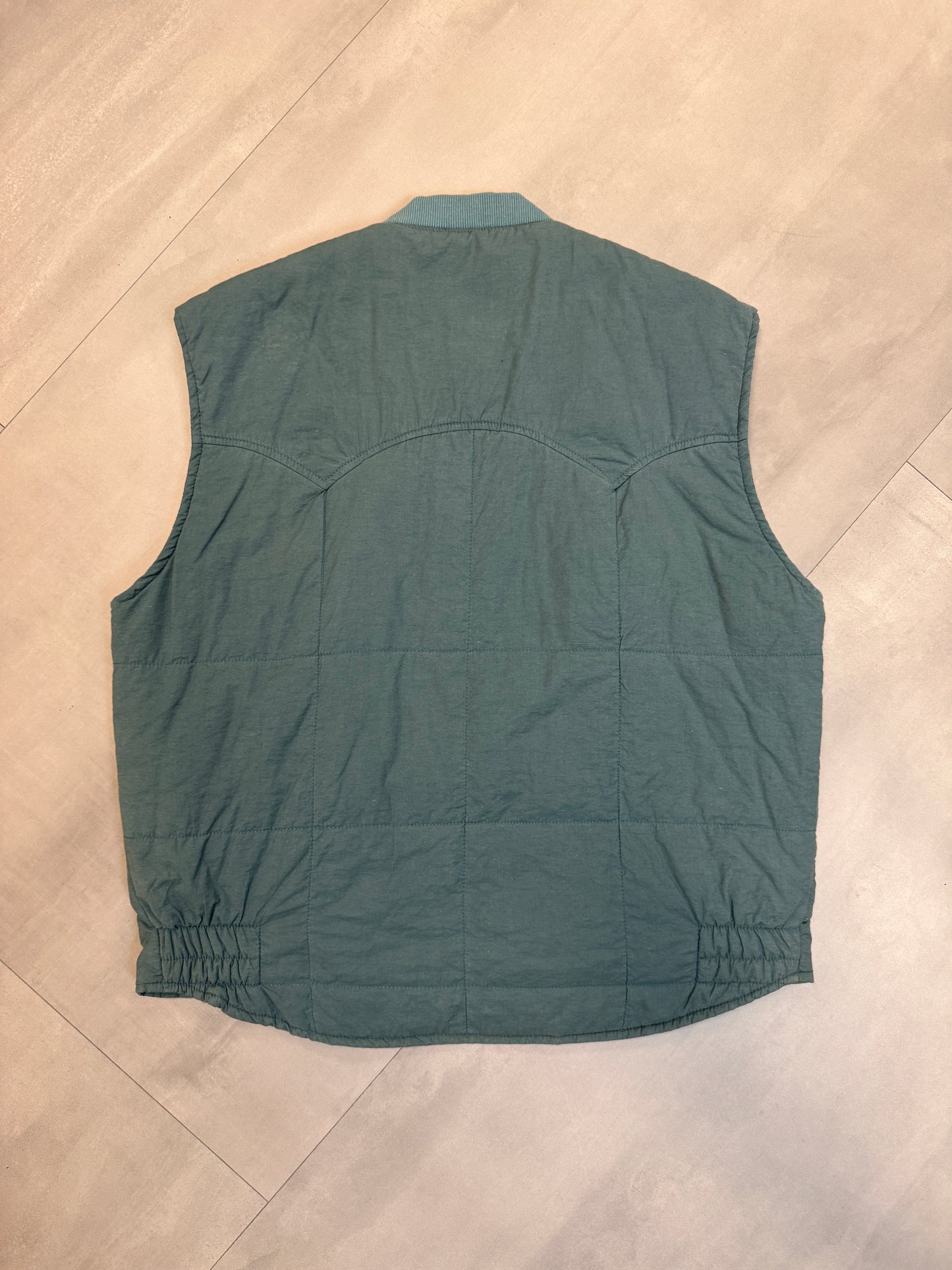 DIESEL GREEN GILET - LARGE/XLARGE