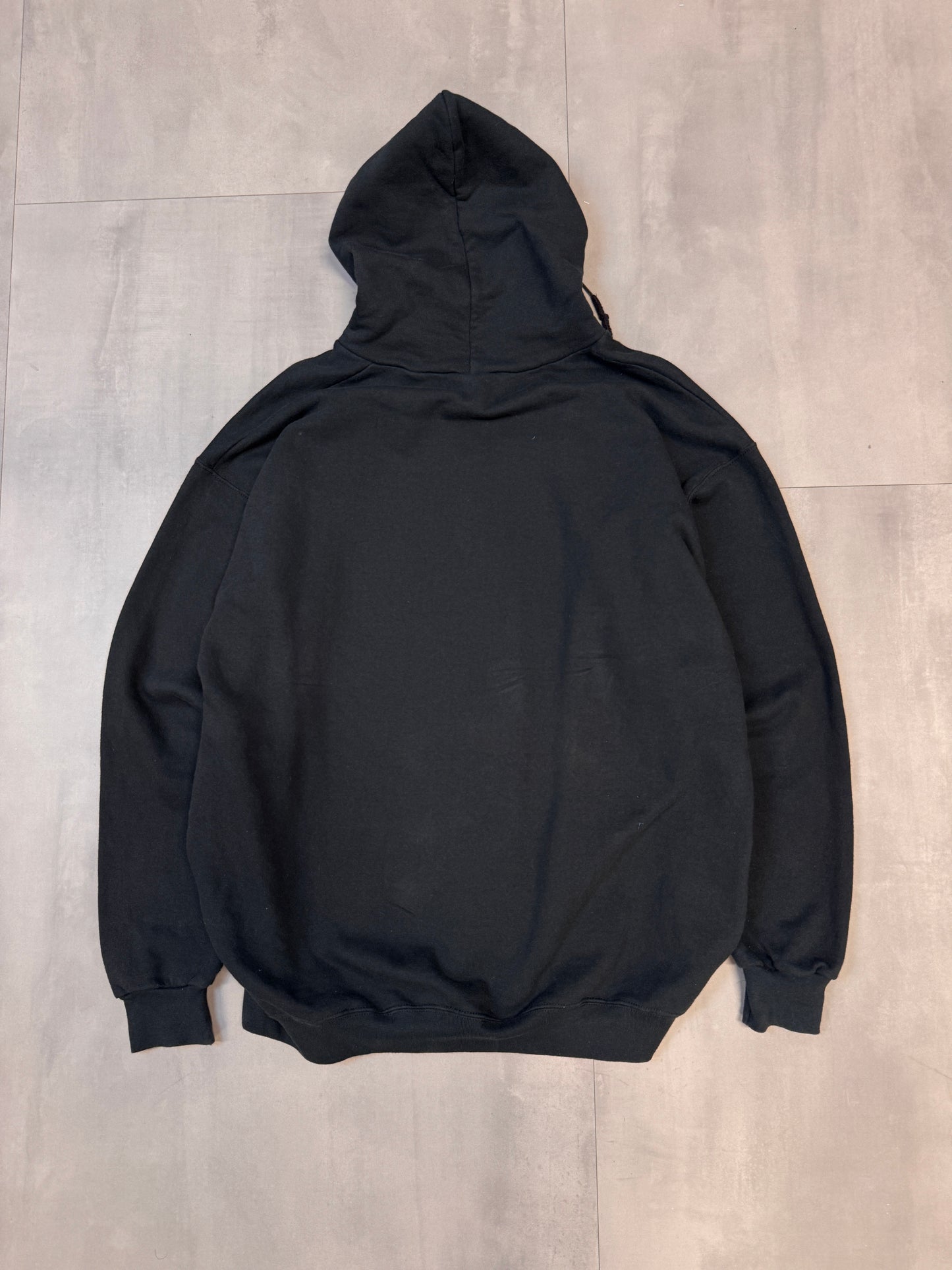 LEE MONROE BASKETBALL BLACK HEAVYWEIGHT HOODIE - LARGE