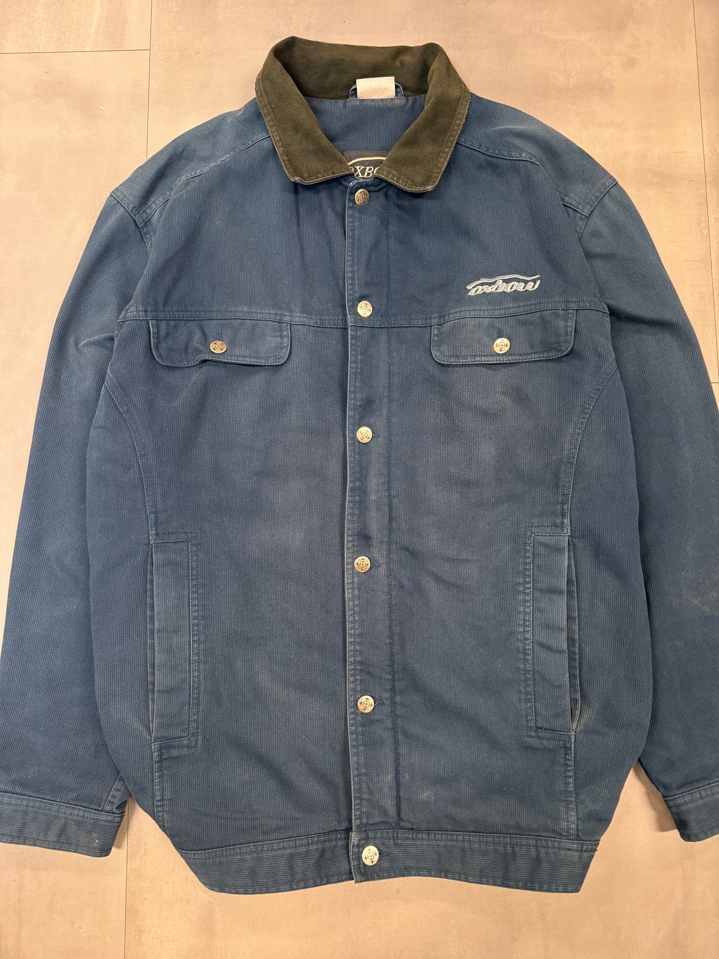 OXBOW BLUE FADED TRUCKER JACKET - XLARGE