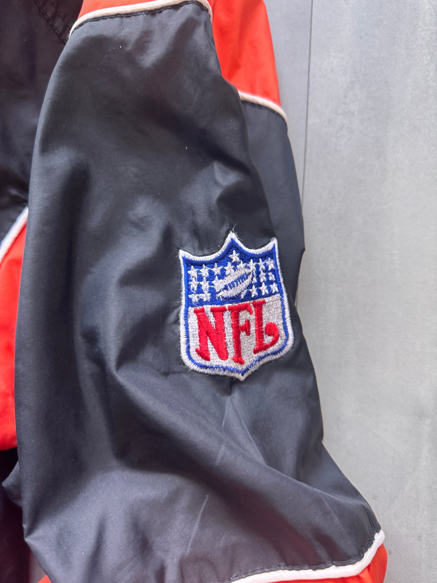 VINTAGE NFL STARTER CINCINNATTI BENGALS TRACK JACKET - XL