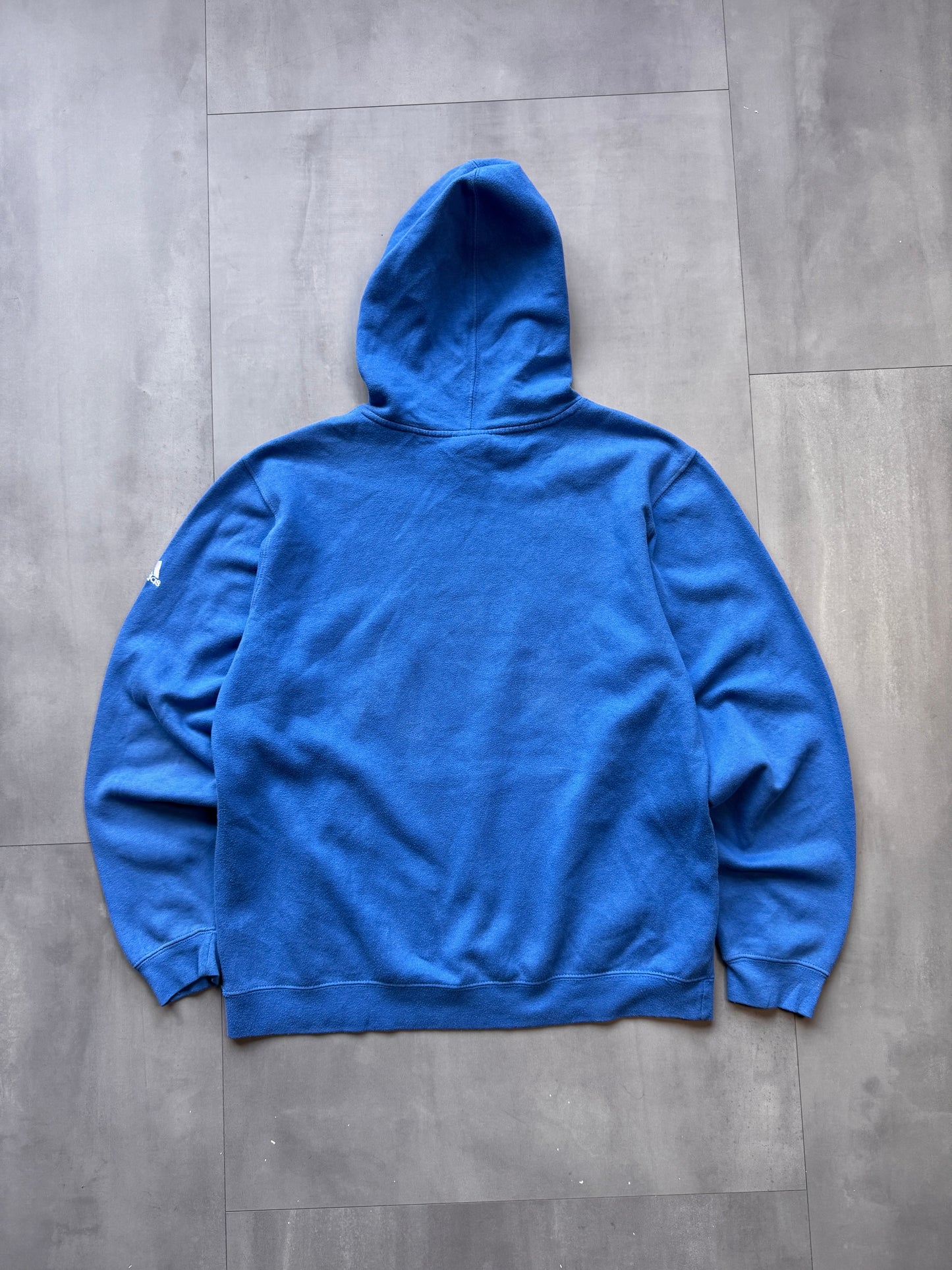 NBA/ADIDAS OKLAHOMA THUNDERERS BLUE HOODIE - MEDIUM/LARGE