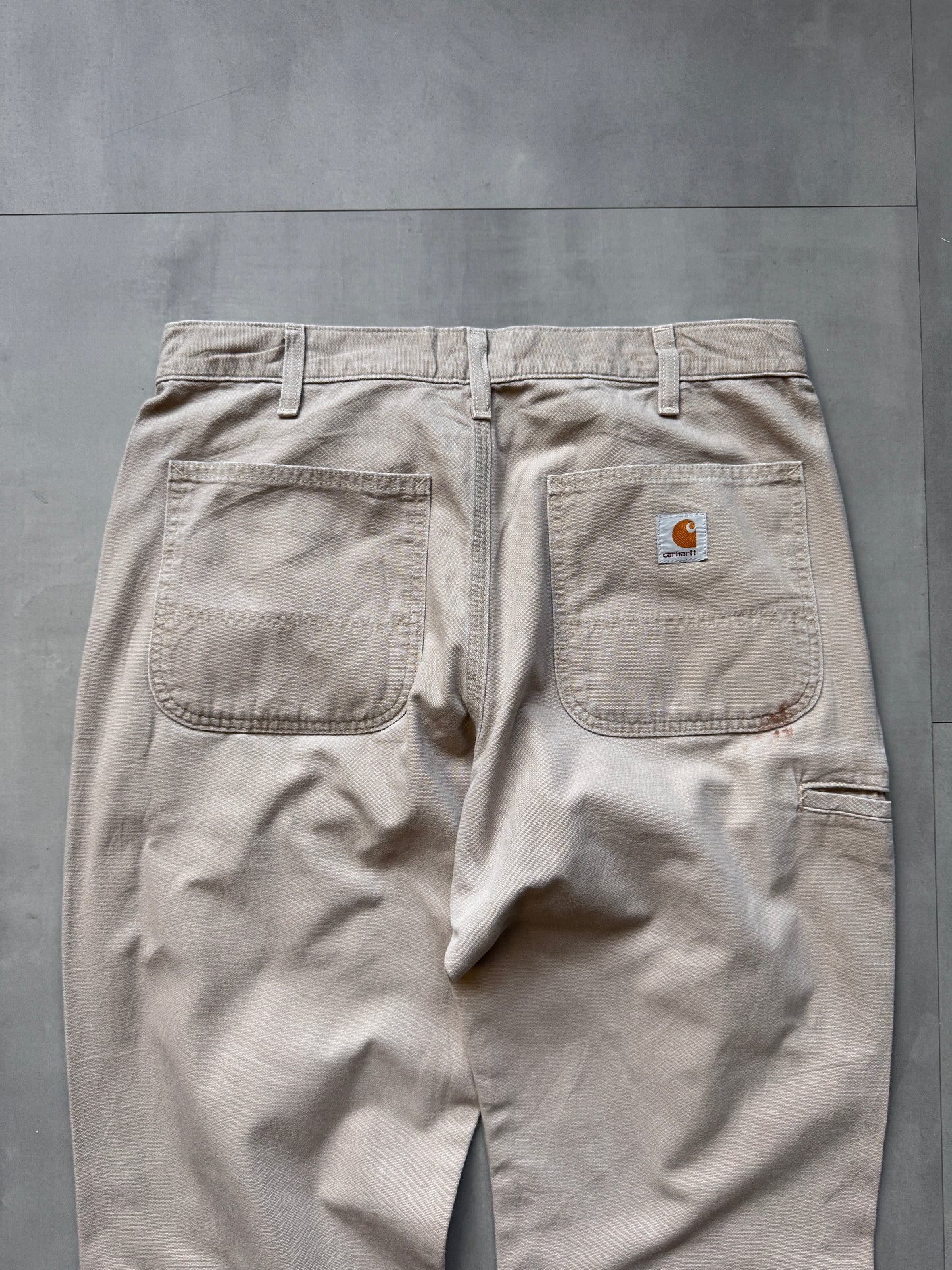 VINTAGE CARHARTT TAN PANTS - 30