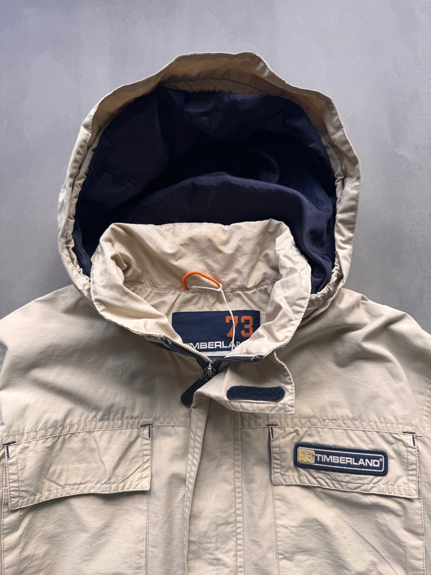 VINTAGE TIMBERLAND BEIGE JACKET - XS