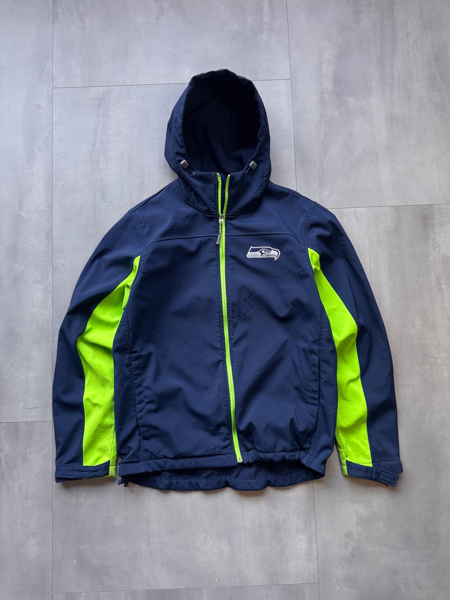 VINTAGE NFL SEATTLE SEAHAWKS TRACK JACKET - M