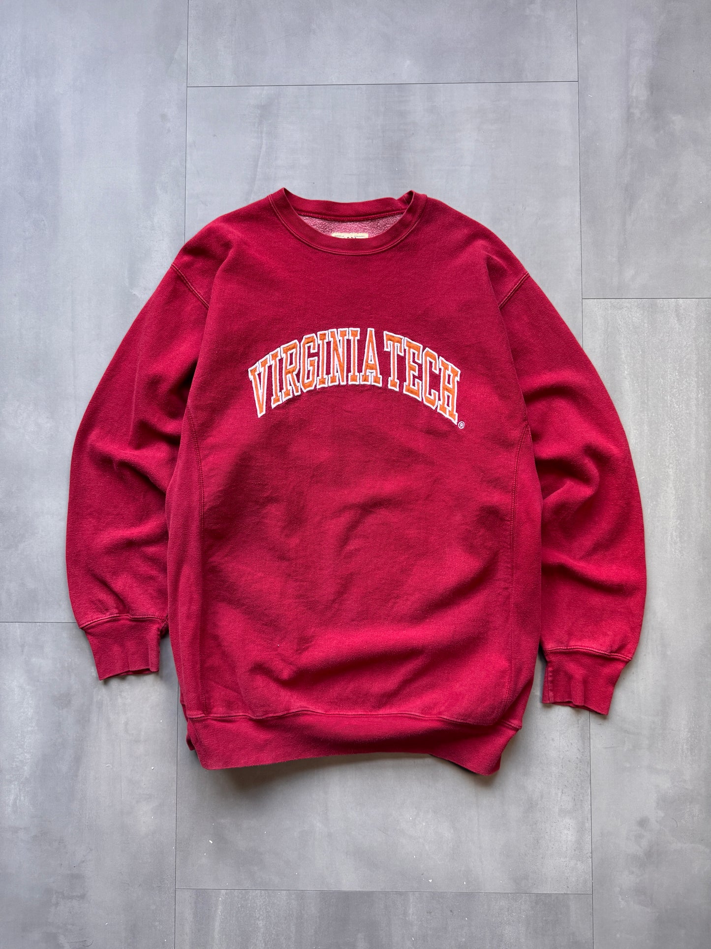 VIRGINIA TECH HEAVYWEIGHT SWEATER - XXLARGE