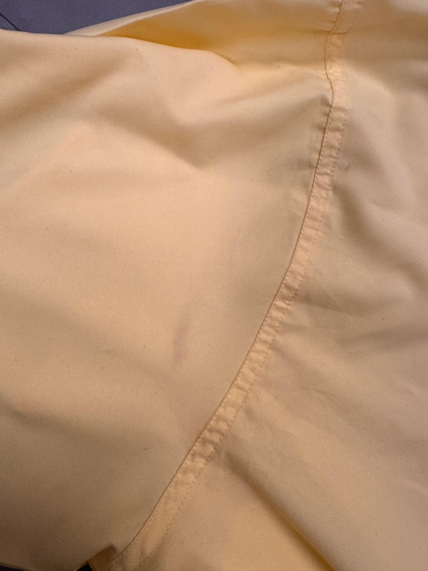 VINTAGE NIKE GOLF YELLOW WINDBREAKER - L