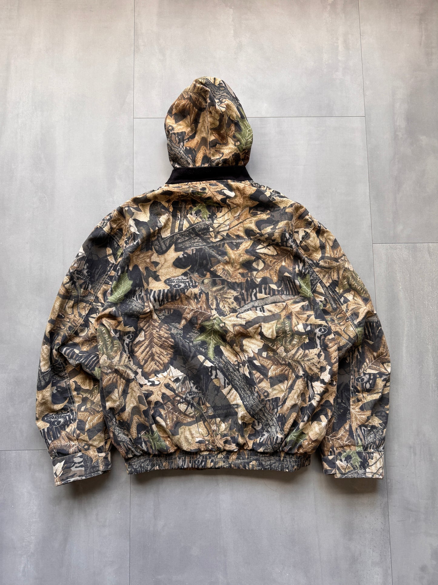 VINTAGE REMMINGTON REALTREE 'LARSEN AUTO CENTERS CHEVY' JACKET - LARGE
