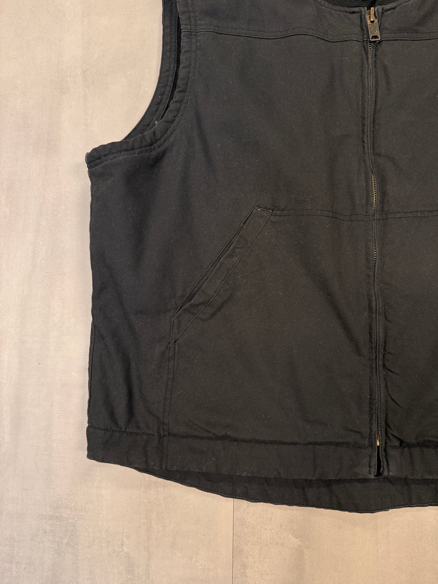 DICKIES BLACK GILET - XXLARGE