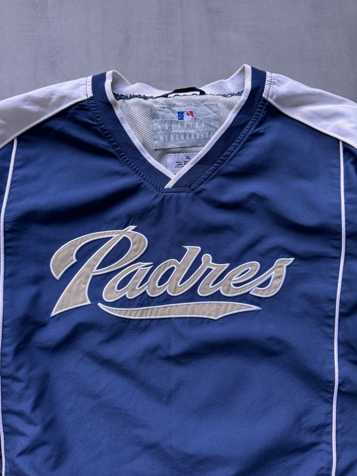 VINTAGE MLB SAN DIEGO PADRES WINDBREAKER - XL