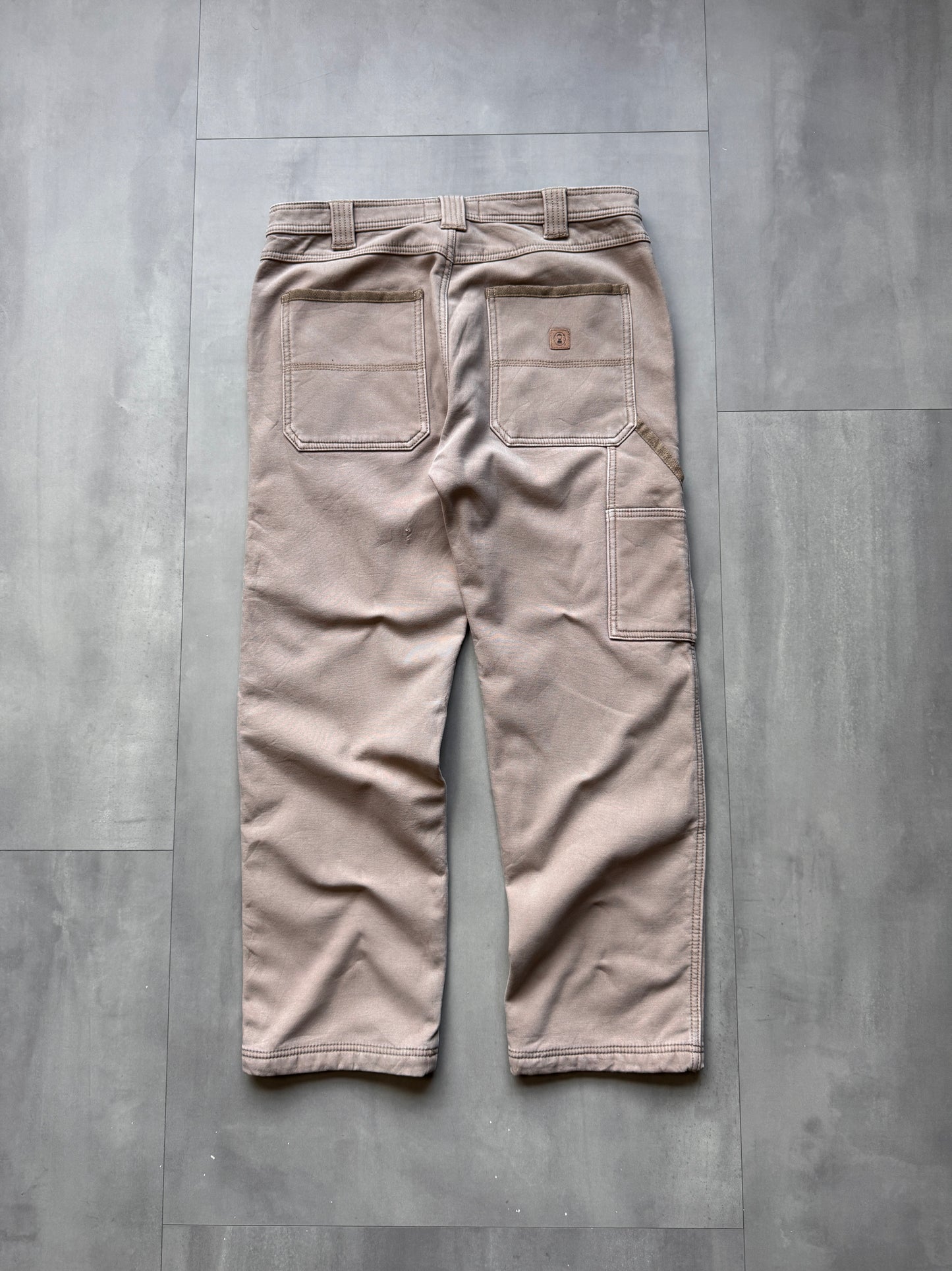 VINTAGE COLEMAN BROWN CARPENTER PANTS - 30