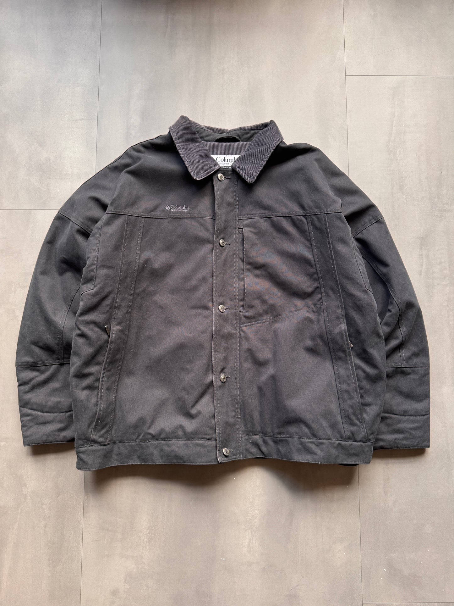VINTAGE COLUMBIA SPORTSWEAR LINED DETROIT JACKET - XXL