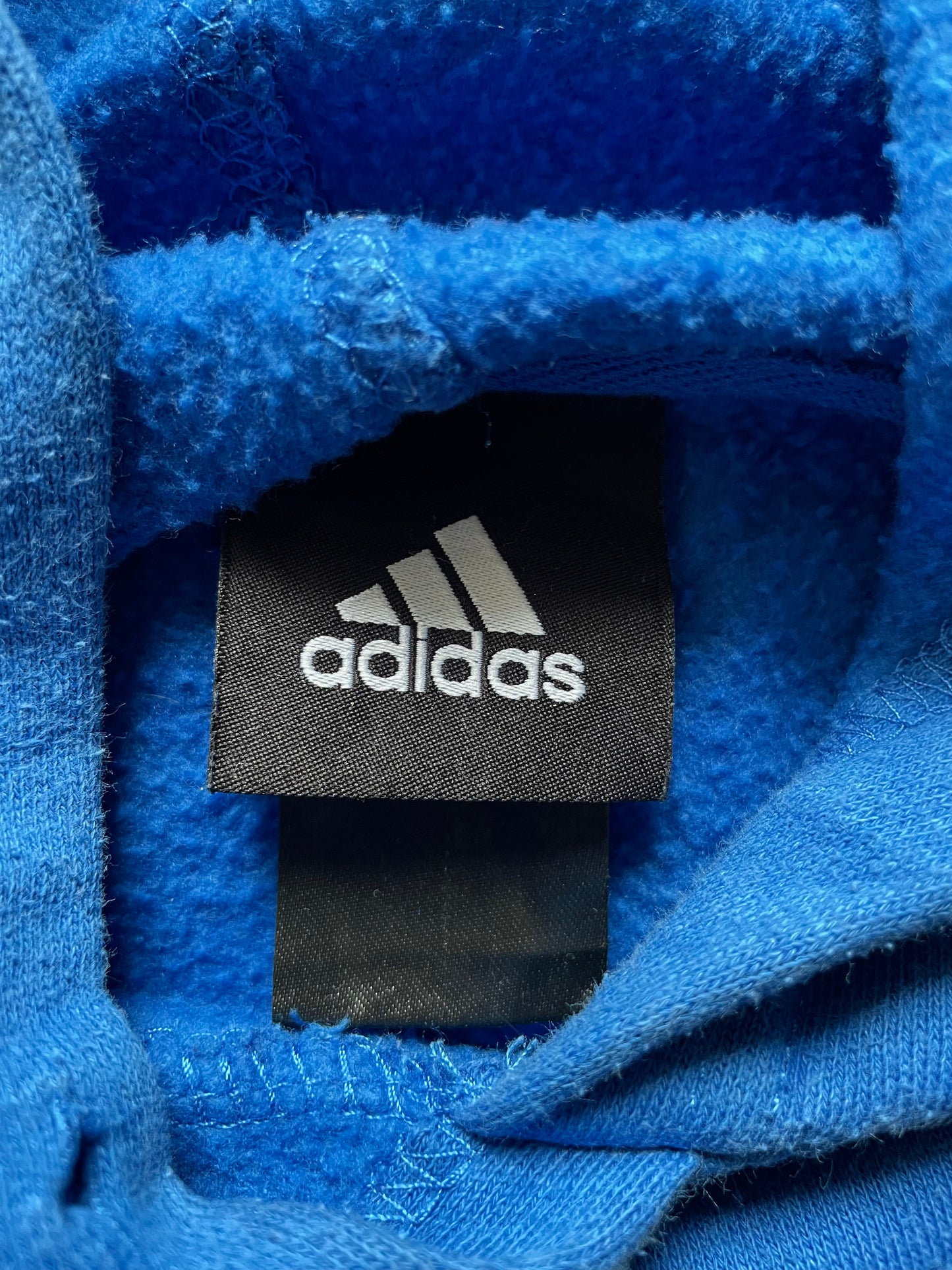 NBA/ADIDAS OKLAHOMA THUNDERERS BLUE HOODIE - MEDIUM/LARGE