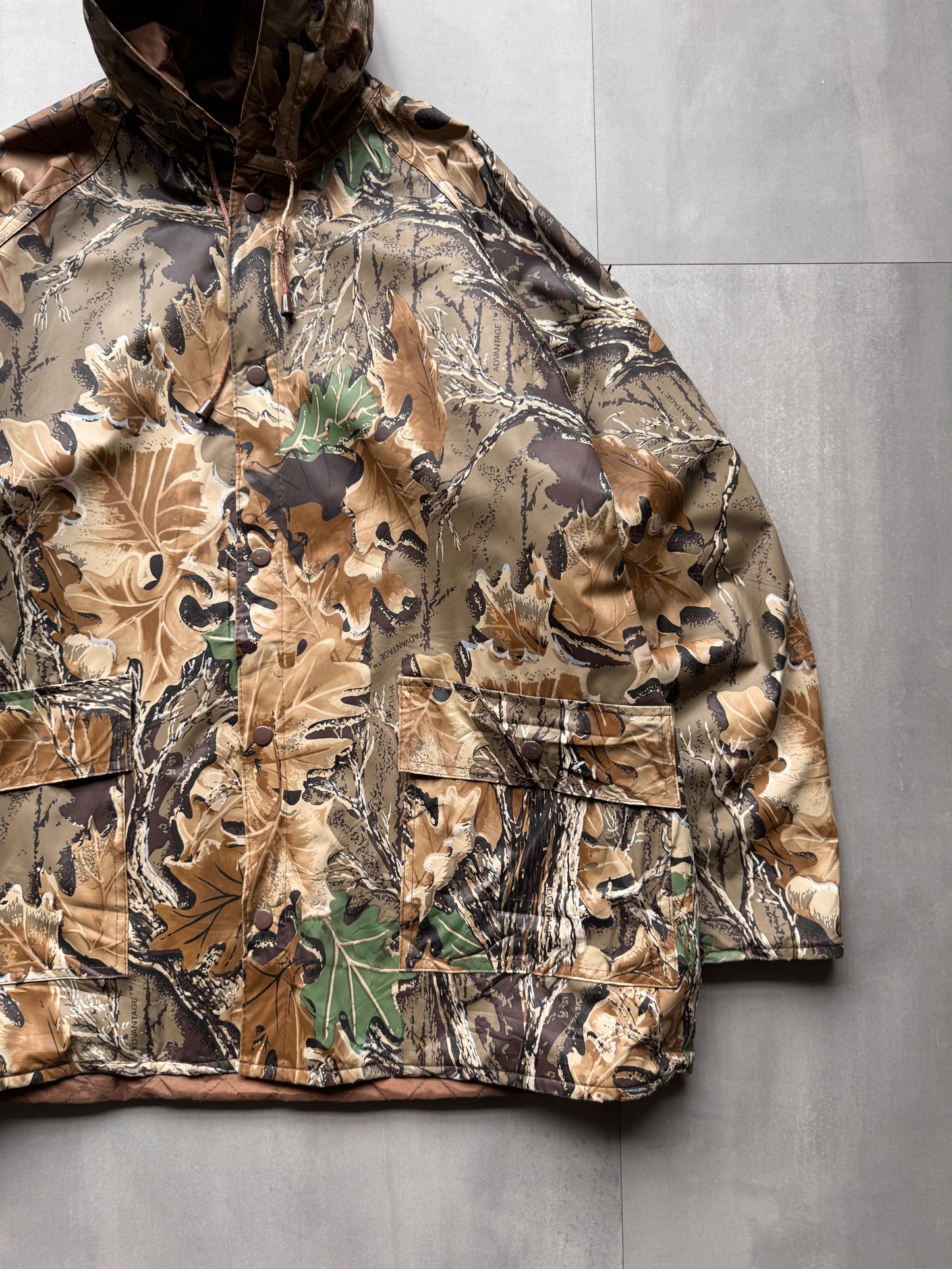 VINTAGE REALTREE RAIN JACKET - MEDIUM