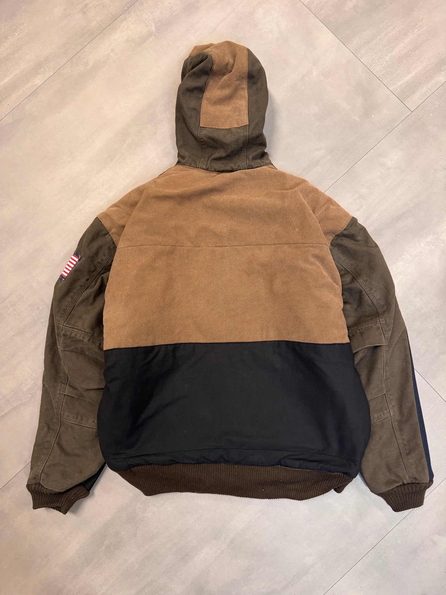 REWORKED CARHARTT ACTIVE JACKET - LARGE