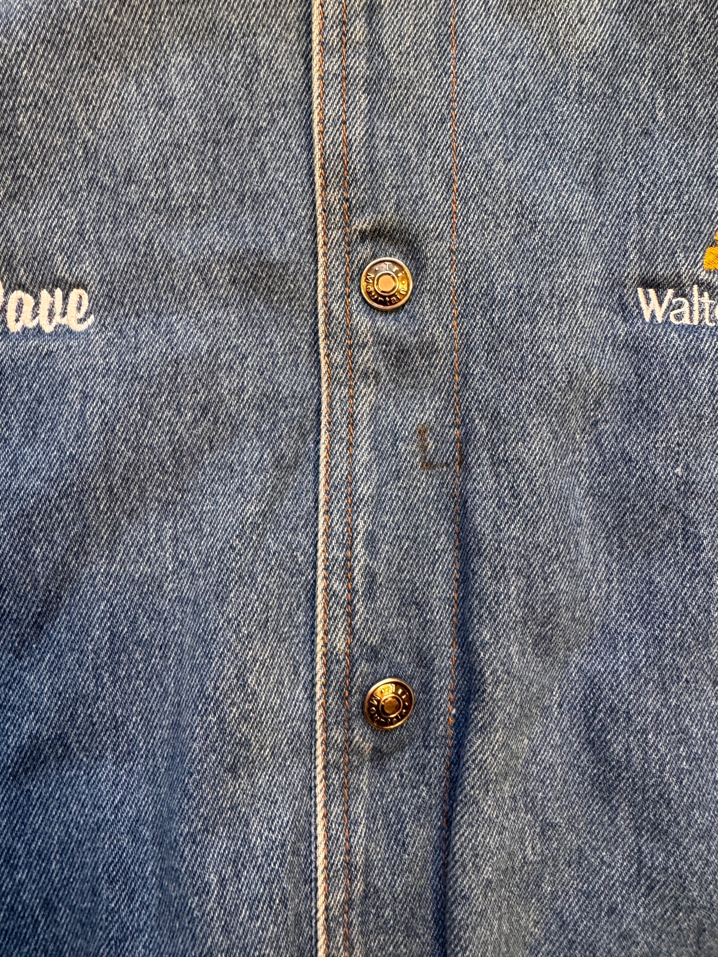 VINTAGE WALTERS & WOLF BASEBALL JACKET - XL