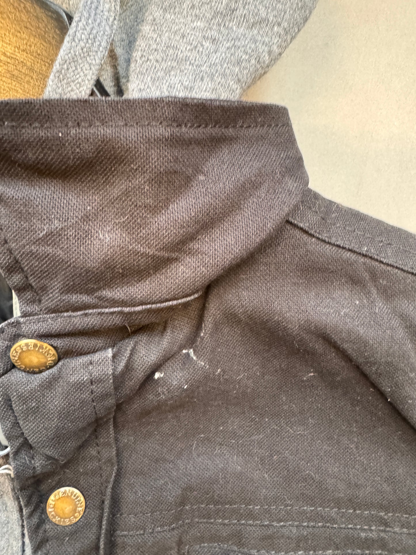 VINTAGE DICKIES BLACK JACKET - S