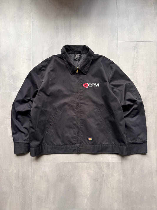VINTAGE DICKIES BLACK EISENHOWER JACKET - XXL
