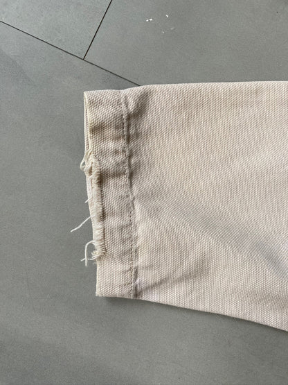 VINTAGE BEIGE WORKWEAR SHIRT - L