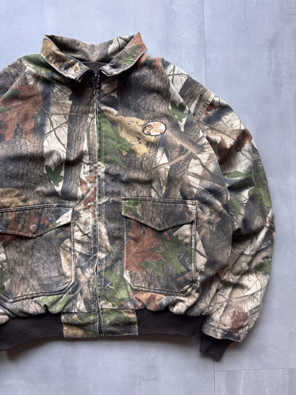 VINTAGE REALTREE BASS PRO SHOPS SANTE FE JACKET - L