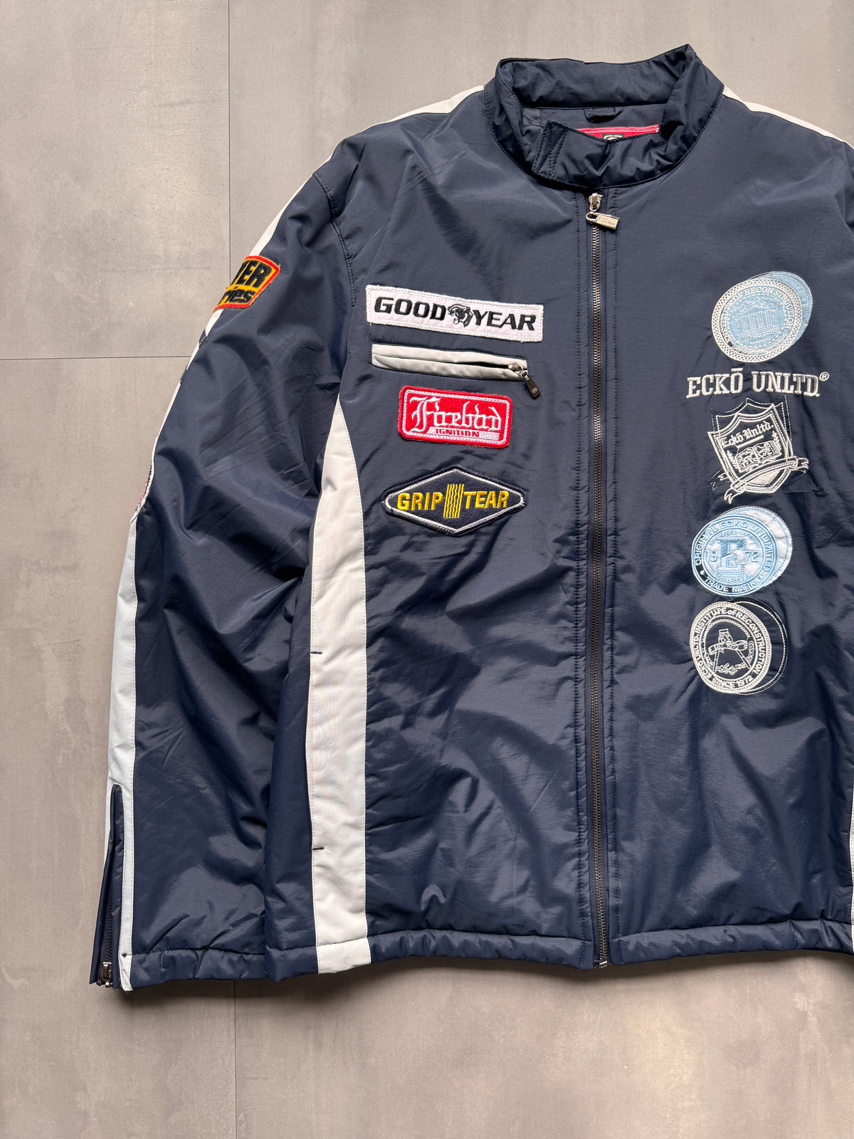 VINTAGE ECKO UNTLD. RACING JACKET - XL