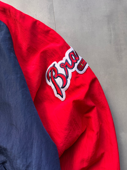 VINTAGE MLB STARTER DIAMOND COLLECTION ATLANTA BRAVES JACKET - XL