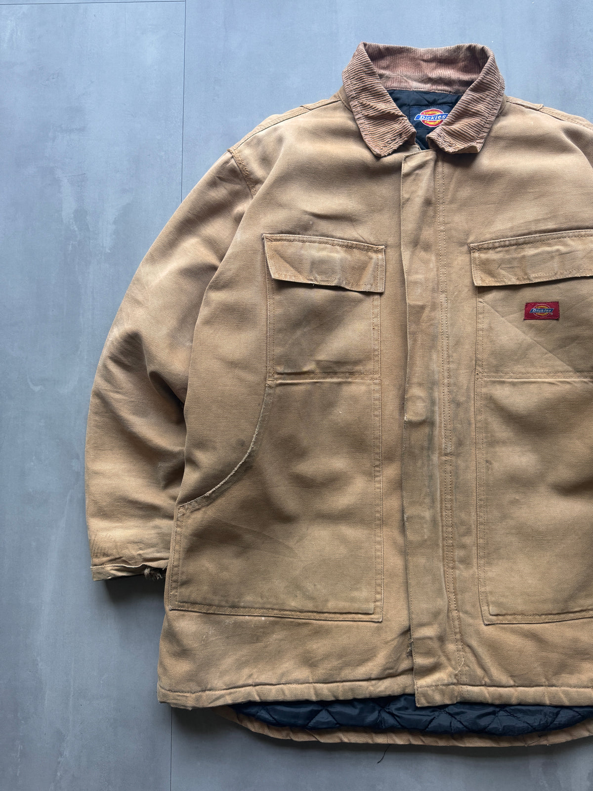VINTAGE DICKIES TAN ARCTIC JACKET - L