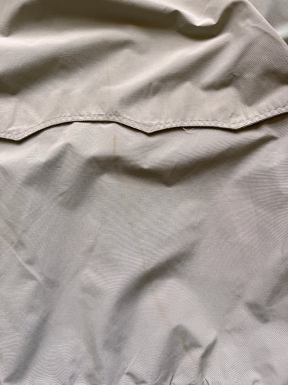 VINTAGE SCHOTT NYC BEIGE TRUCKER JACKET - L