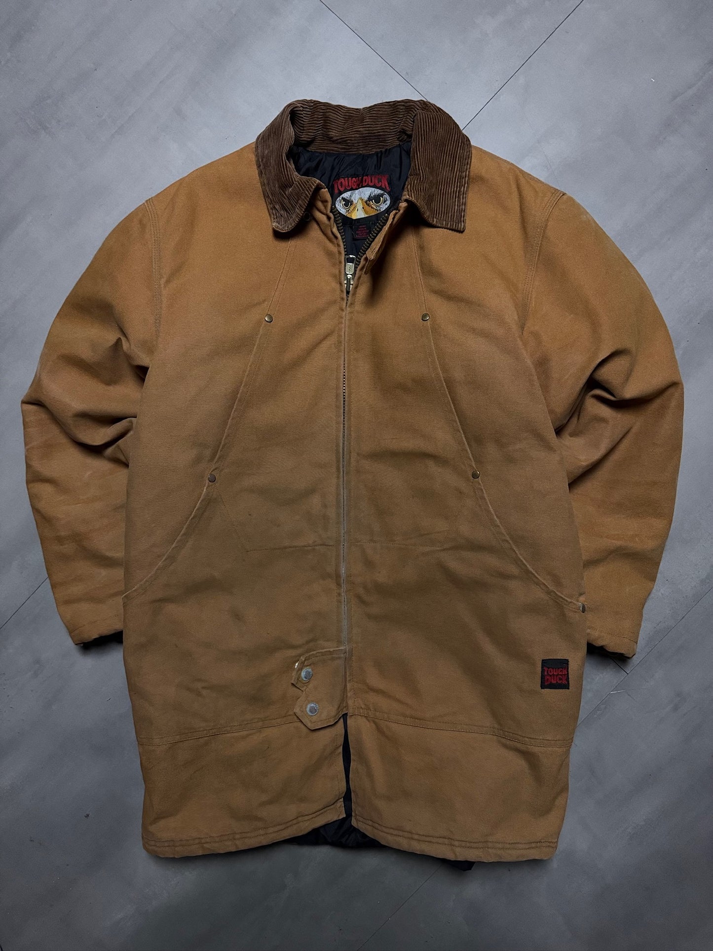 TOUGH DUCK TAN WORK JACKET - MEDIUM