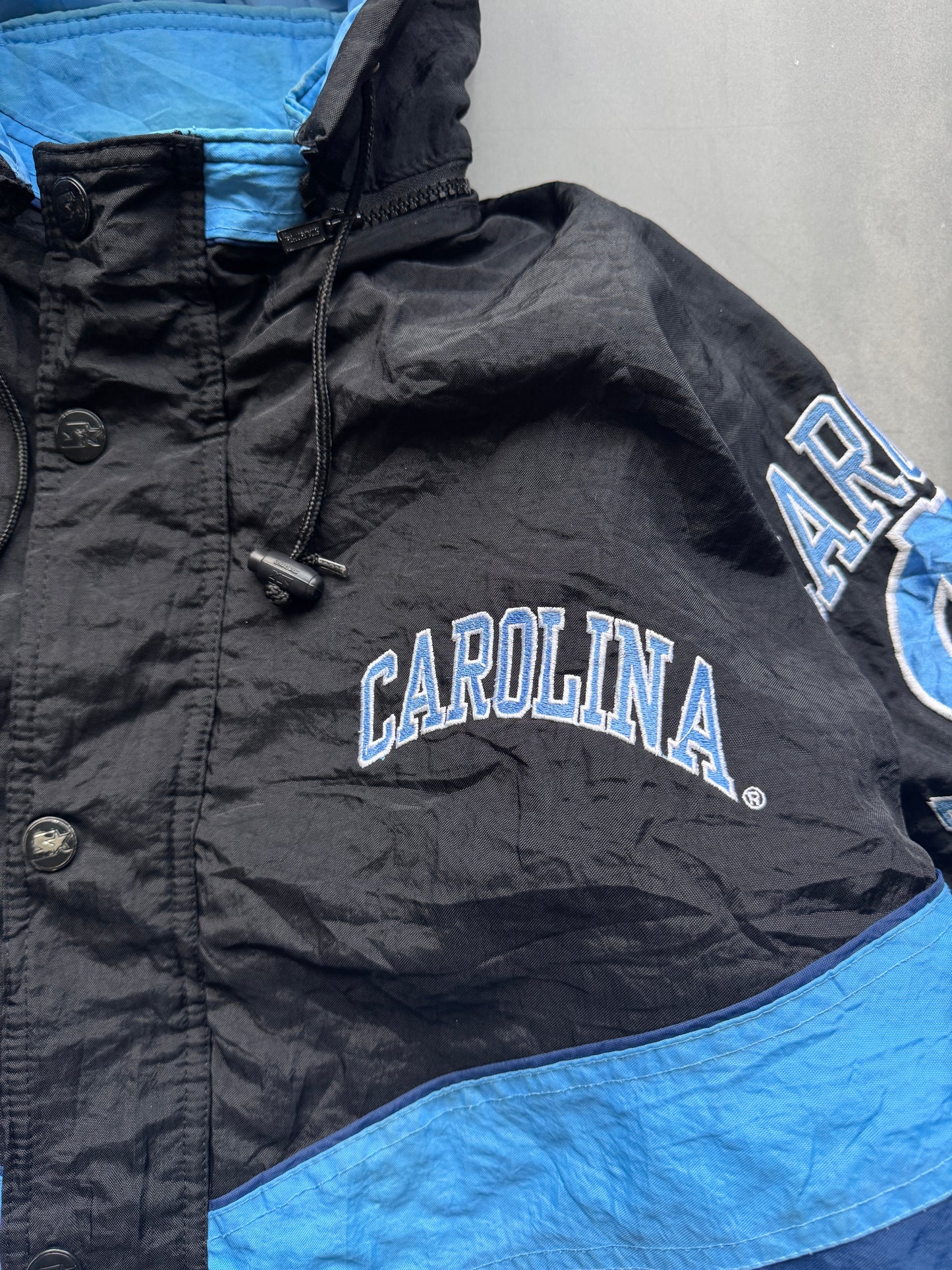 VINTAGE STARTER NORTH CAROLINA JACKET - M