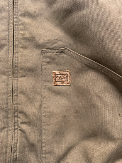 VINTAGE WALLS FADED GREY ACTIVE JACKET - XL