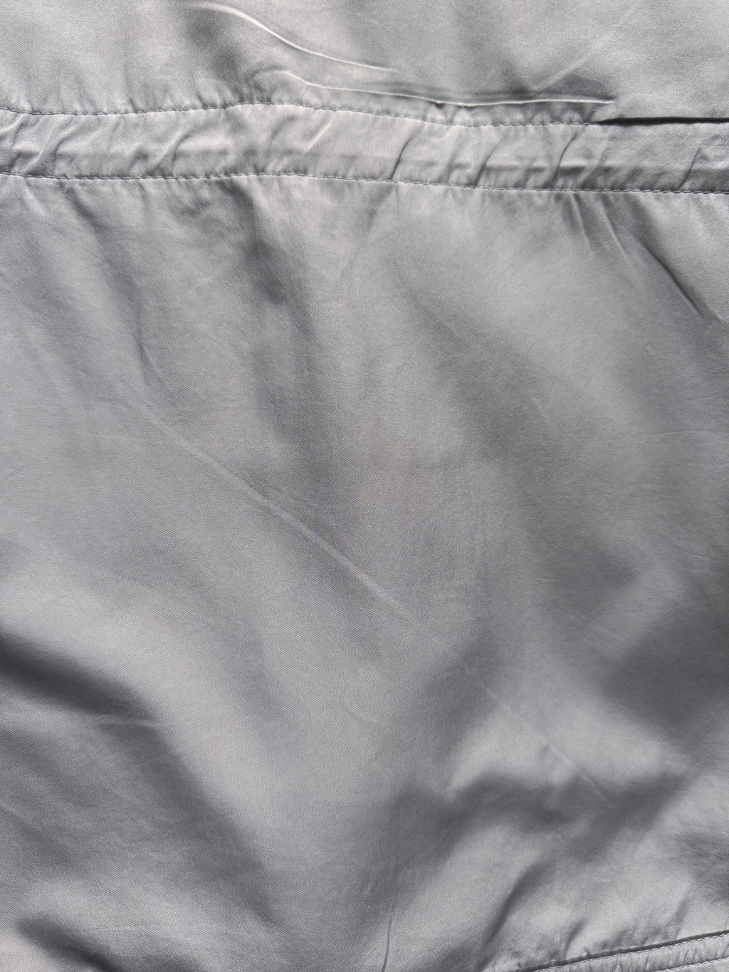 VINTAGE NIKE GREY/ORANGE TRACK JACKET - M