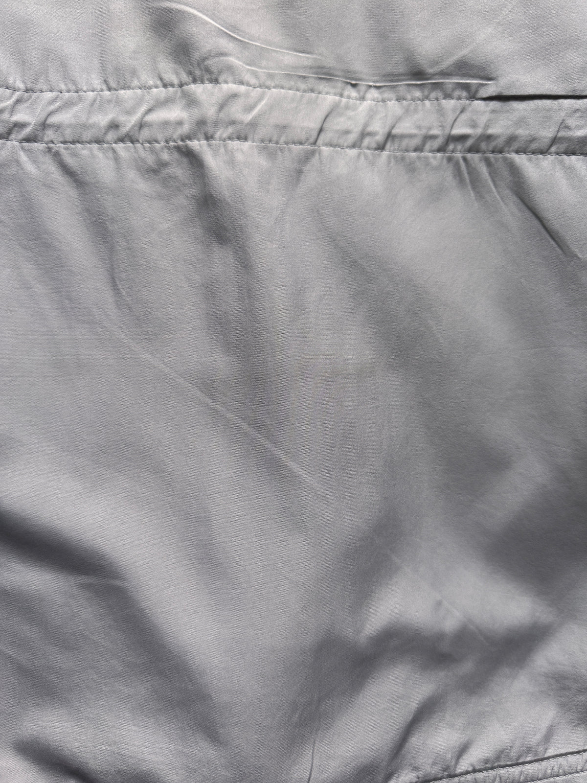 VINTAGE NIKE GREY/ORANGE TRACK JACKET - M