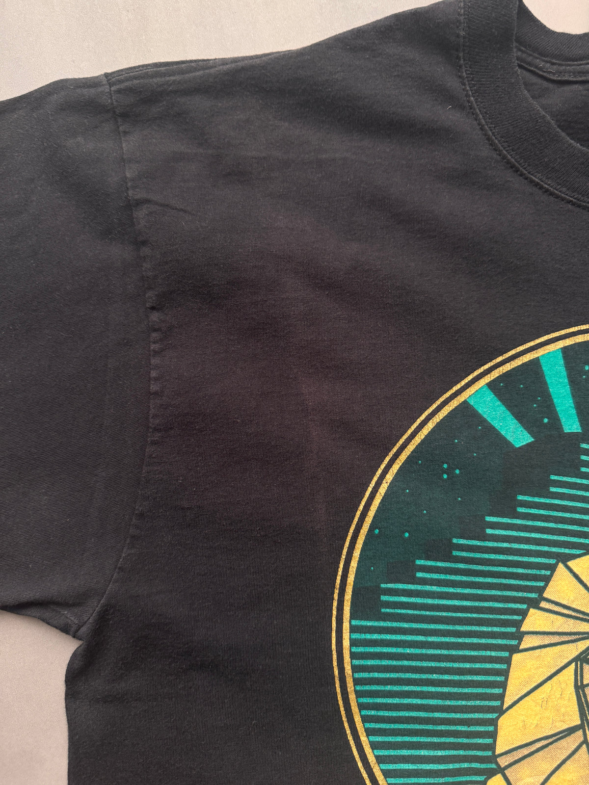 VINTAGE MGM GRAND LAS VEGAS BLACK TEE - L