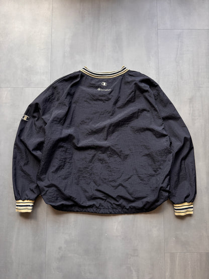 VINTAGE CHAMPION BLACK WINDBREAKER - XXL