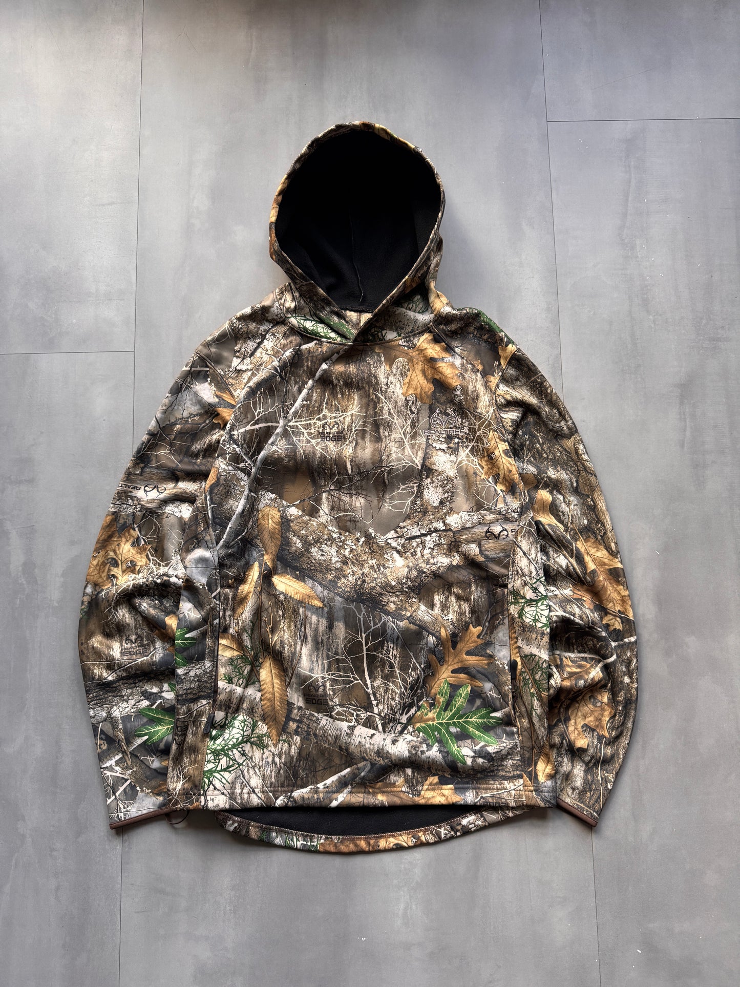 VINTAGE REALTREE CAMO HOODIE - L