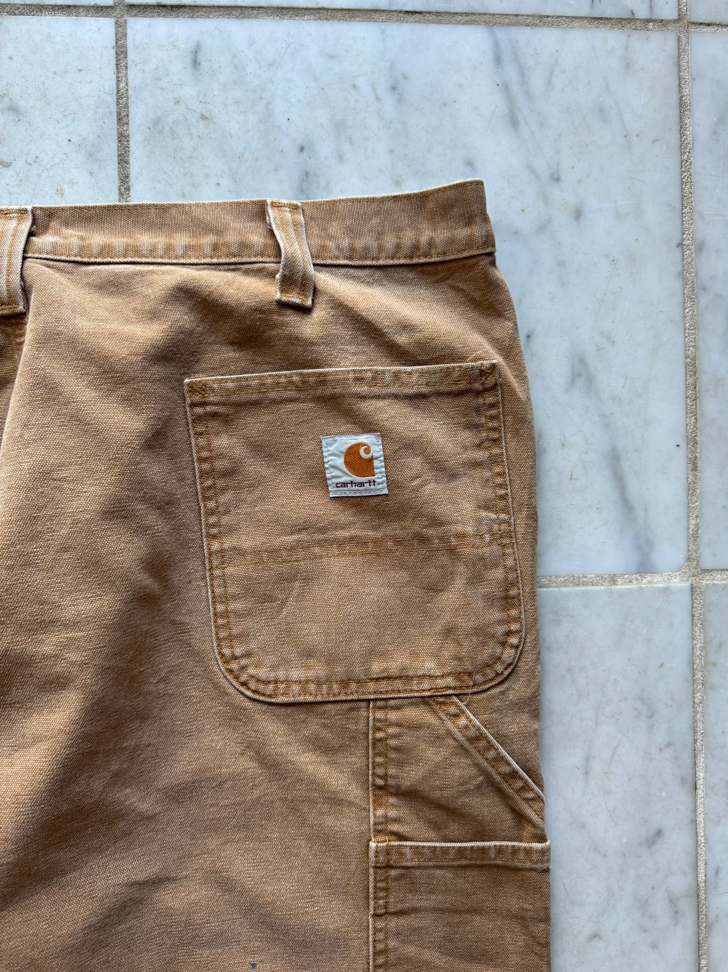 CARHARTT DOUBLE KNEES WORK PANTS - 38x34