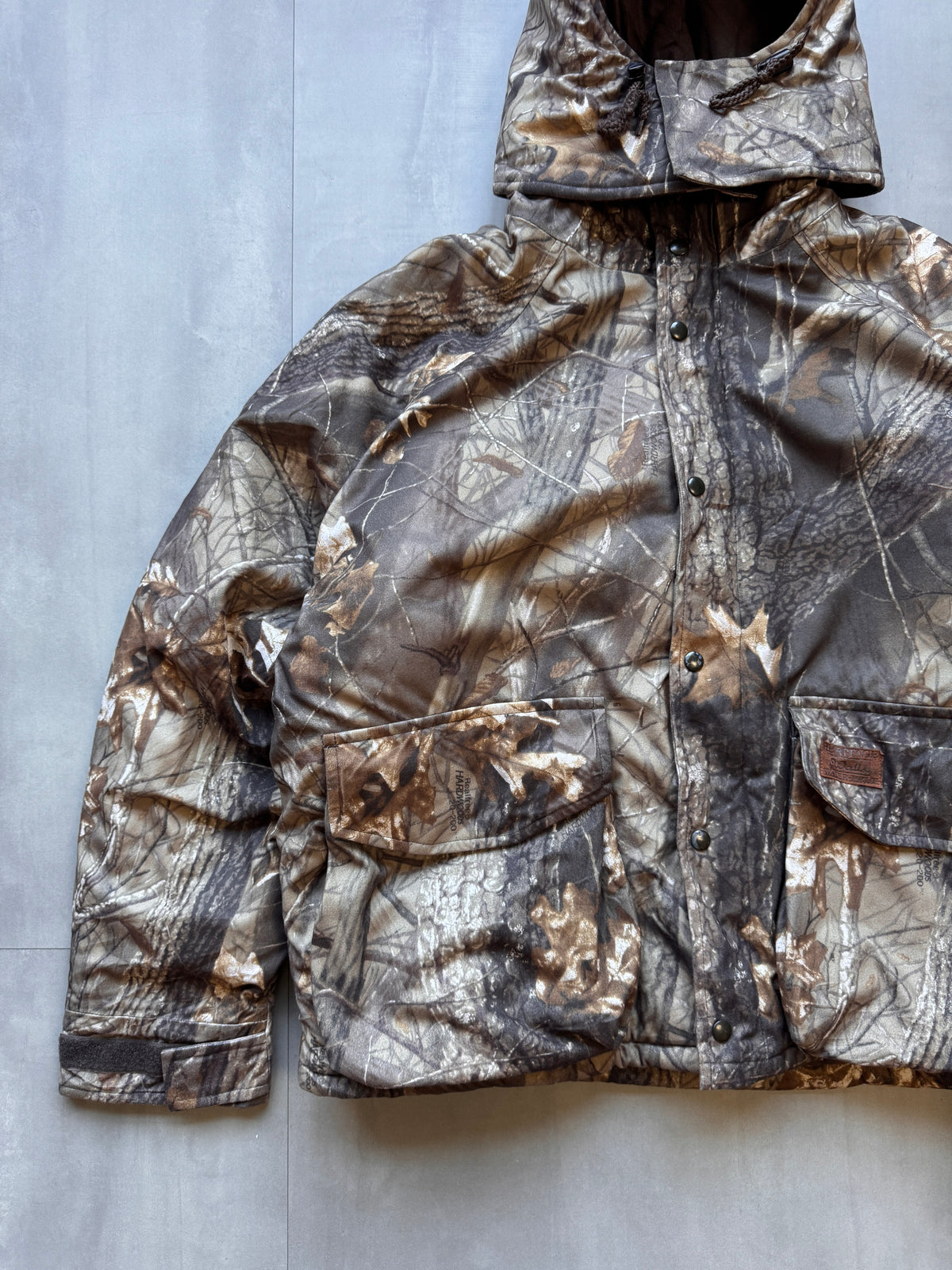 VINTAGE HERITAGE WALLS WATERPRUF REALTREE HUNTING JACKET - XLARGE