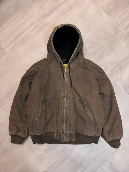 CABELA'S DARK GREY/BROWN ACTIVE JACKET - XXLARGE