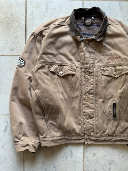 DIESEL INDUSTRY x HARLEY DAVIDSON CORDUROY JACKET - XLARGE